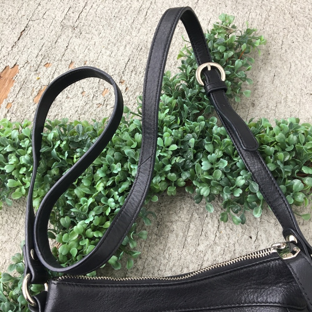 B. Makowski Studded Leather Mini Shoulder Bag - Picture 6 of 6
